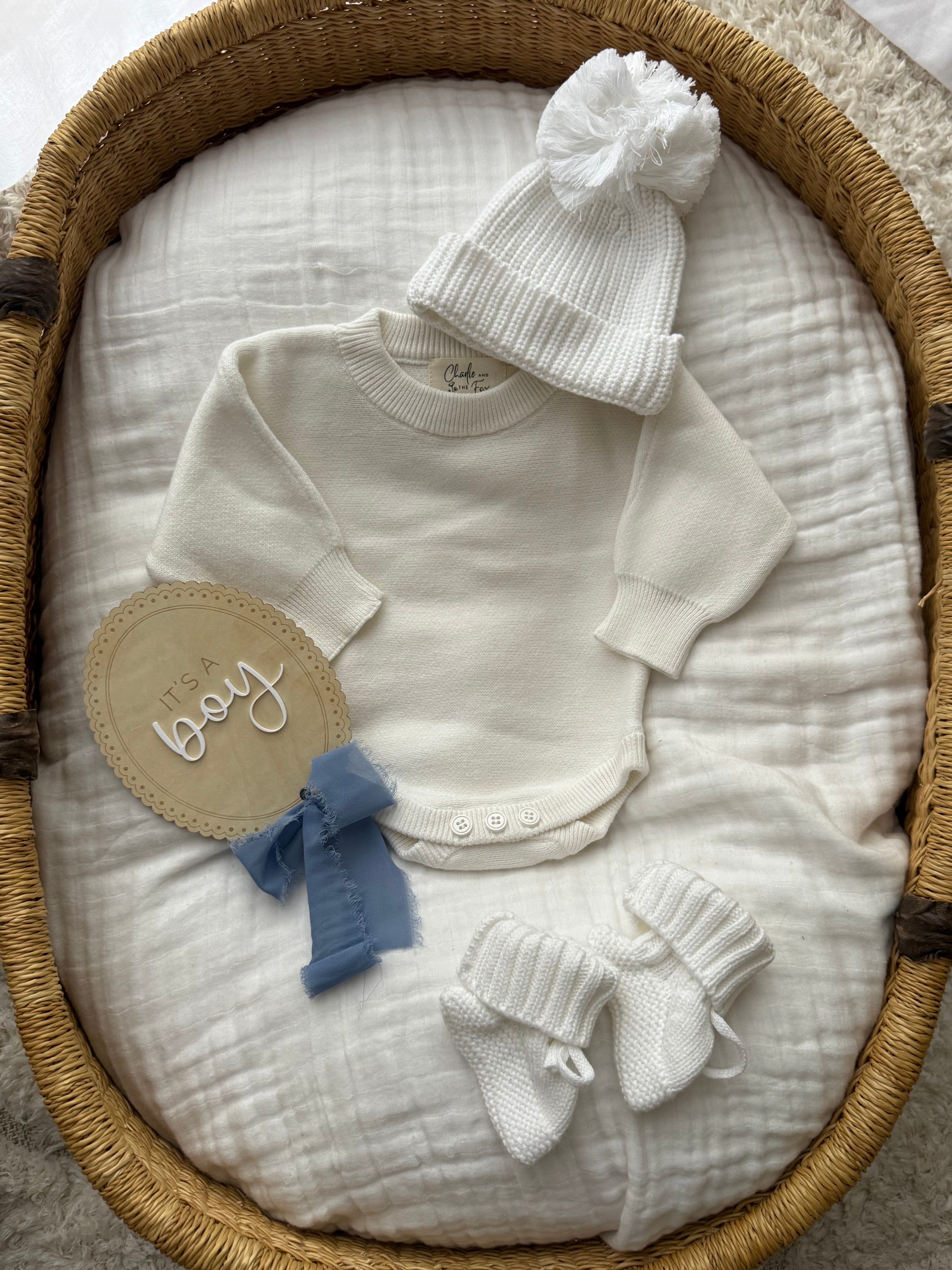 “It’s a Boy” Announcement Plaque