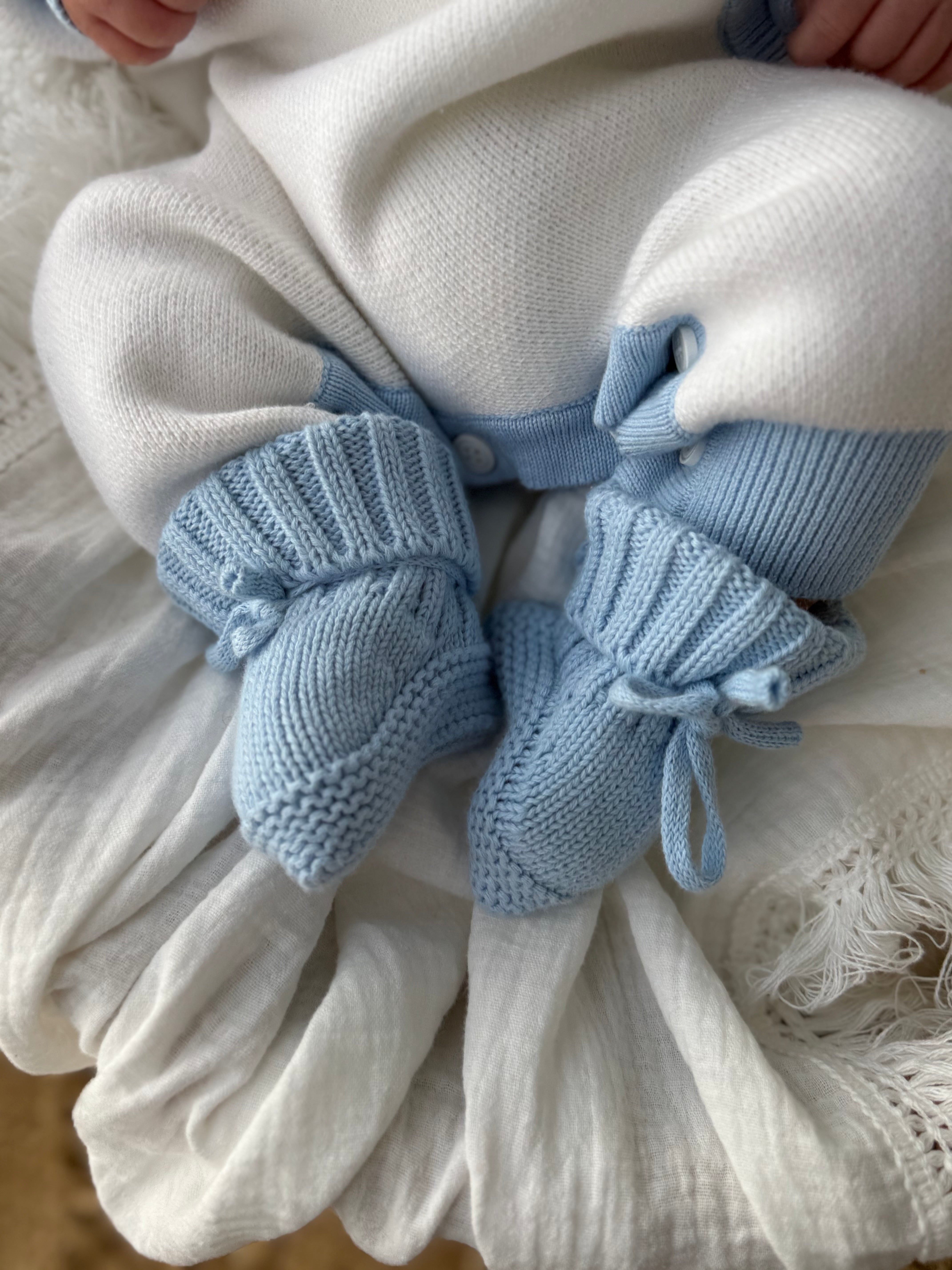 Ultimate Baby Boy Announcement Bundle - Full Length Kimono