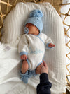 Blue Baby Boy Announcement Bundle - Blue Accessories