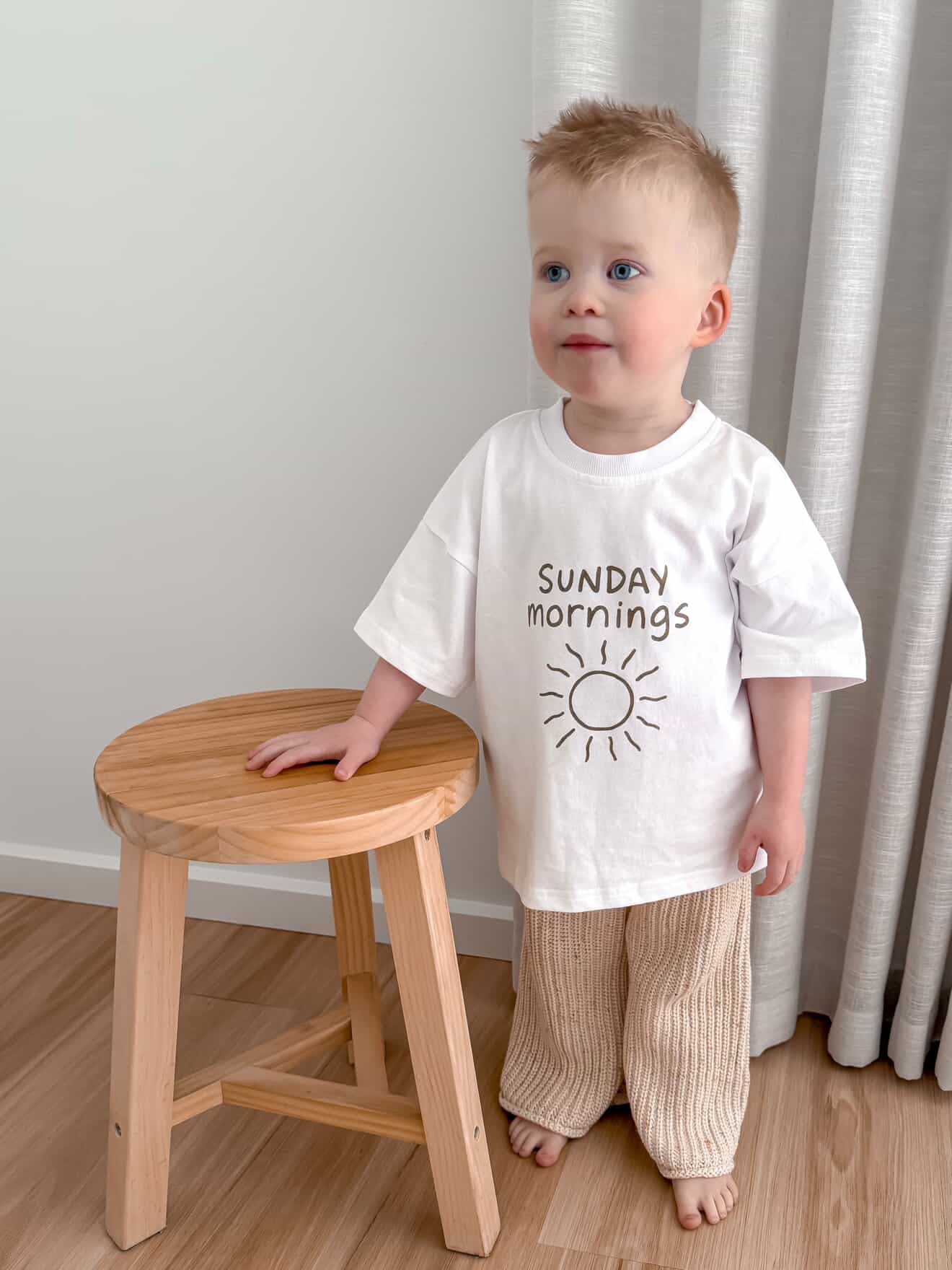 Sunday Morning Oversized Tee