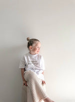 Beige Speckle Knit Pants
