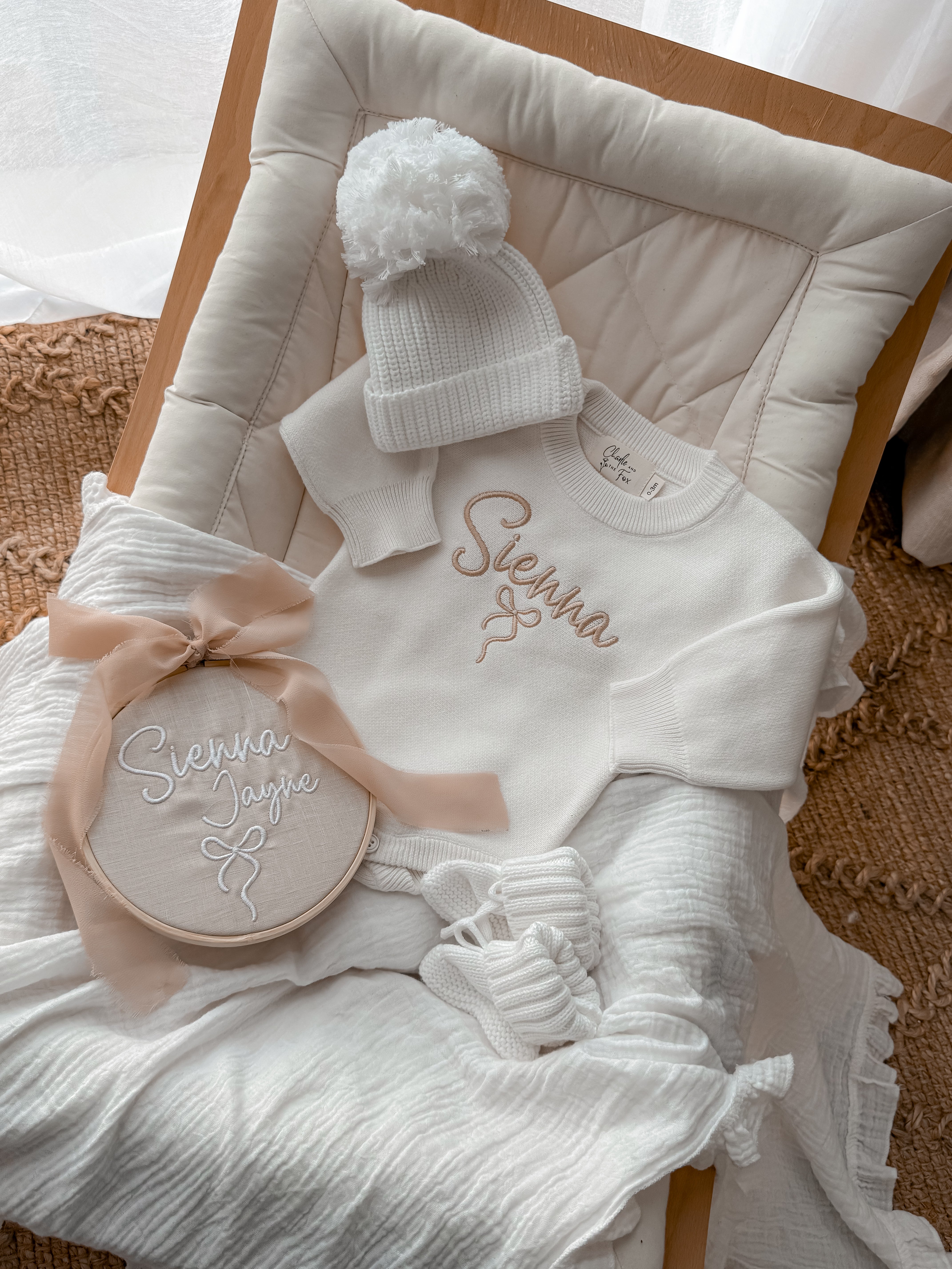Personalised White Romper Bundle