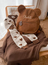 Baby Bear Brown Bouclé Backpack